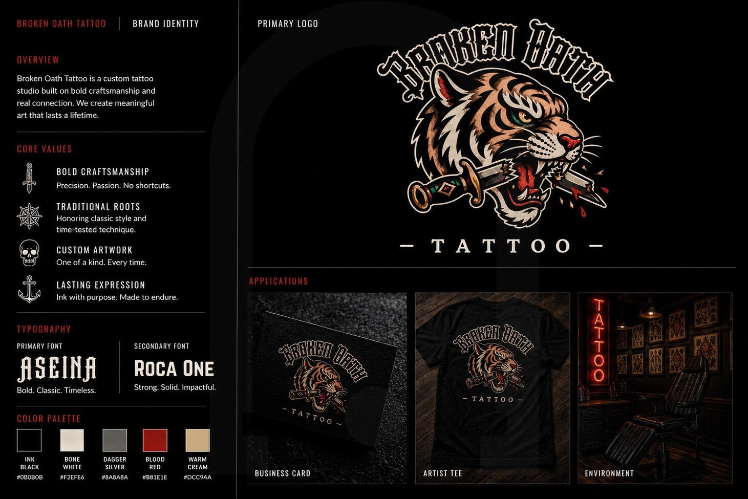 Broken Oath Tattoo Broken Oath Tattoo